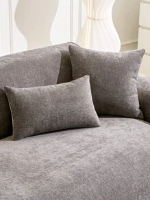 1 pezzo Copridivano tinta unita, design antiscivolo moderno adatto per ufficio, camera da letto, soggiorno, amico degli animali domestici e lavabile in lavatrice