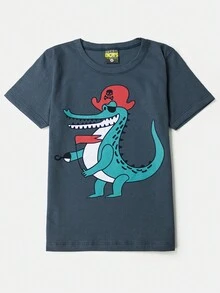 Boys' Set Pirate Alligator Lead 0012 - Boys Brigade - 深灰色 - 查看 3