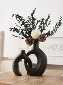 创意情侣系列家居装饰花瓶，大中号组合室内桌面摆件，适合室内摆设，四季皆宜 - 彩色 - 查看 8