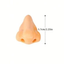 1pc/2pcs/5pcs Novelty Nose Shaped Pencil Sharpener, Quirky Funny Pencil Sharpening Solution For Children Arts & Crafts, Gag Gifts, Birthday Party Favors, Classroom Teacher Rewards