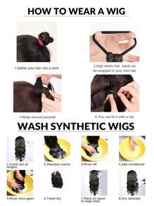 1pc 16/12 Inch Girls Colorful Fashion Synthetic Braided Hair Extensions, Kids Ponytail Extension, Colored Hair Strands, Boxer Braid Hair Piece With Elastic Band, Suitable For Women, Girls & Children As Daily & Party Decoration (Pink, Blue, Colorful)