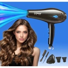 SONAR Secador de Pelo Profesional, 4000W, Especial para Barberías