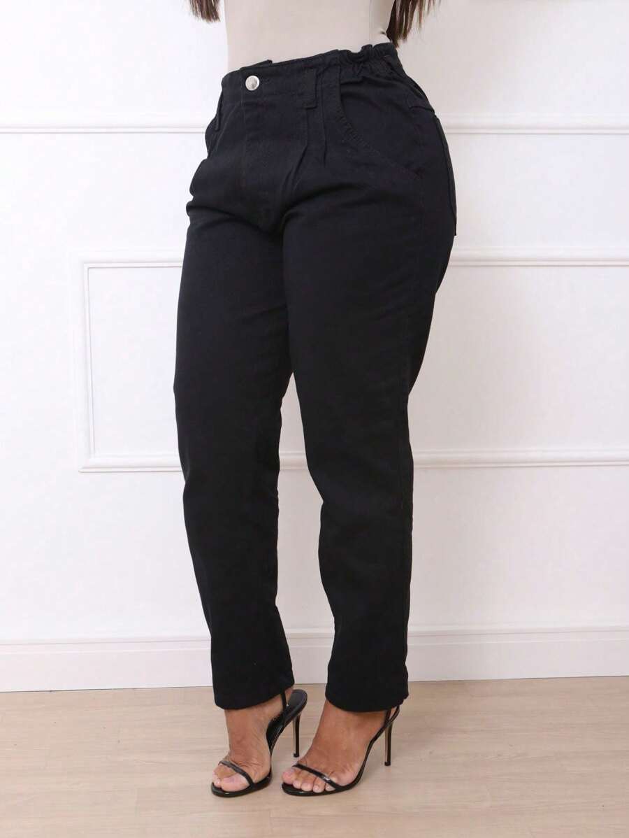 Women Jeans - màu đen - Xem 1