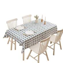 25g 一次性格子印花防水防油简约学生风格餐桌布，适合家庭聚会 - 彩色 - 查看 3