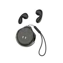 Wireless Bluetooth Headphones, Bluetooth Earphones With Transparent Compartment For Calls With Noise Reduction In The Ear - Black - View 1