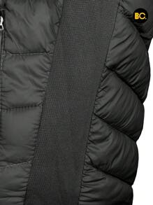 Big City Men's Lightweight Quilted Vest With Hood - 深灰色 - 查看 7