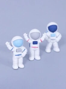 5/10 pièces Gomme astronaute, papeterie d'étudiant portable nouveauté, gomme mini multifonction en forme d'astronaute, cadeaux mignons, petits prix de gomme, cadeaux de fête, cadeaux de remise des diplômes