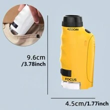 Children's Educational Optical Toys - Mini Handheld Microscope Small And Portable Handheld Microscope Birthday GiftsChristmas GiftsNew Year's Gifts - 1 Item - View 2