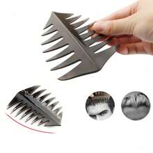 Men's Multifunctional Styling Hair Comb For Pompadour & Slicked-Back - Undercut Styling Combs, Wide Tooth Sculpt Comb - Detangling, Styling, And Grooming Tool For Normal Hair - Antistatic Styling Comb - Perfect For Detangling, Smoothing, And Styling All Hair Types - ABS Plastic Handle For Salon Home Use