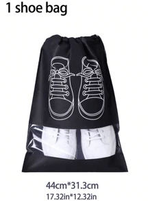 9pcs~1pc Travel Toiletry Bag Set, Portable Organizing Kit Includes Clothing Bag, Underwear Bag, Shoe Bag, Digital Product Storage Bag, Drawstring Pouch, Breathable Mesh Bag, Toiletry Bag, Cosmetic Storage Bag, Large Capacity Makeup Organizer Makeup Case, For Lipstick, Brush, Skincare, Mobile Phone, Coin, Small Items, For Home, Gift, Vacation And Festival Halloween Christmas Multifunctional Use