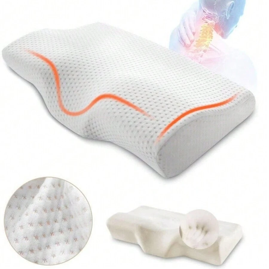 Neck Pillows For Sleeping,Memory Foam Pillow,Bed Pillow,Slow Rebound Soft Memory Sleeping Pillows Relax The Cervical Comfortable