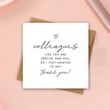 Colleagues Like You Are Special And Few, Colleague Thank You Card, Best Colleague Card, Leaving Card, Retirement Card - Multicolor - View 10