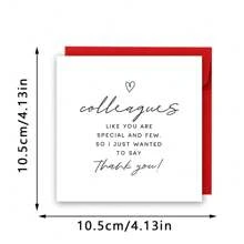 Colleagues Like You Are Special And Few, Colleague Thank You Card, Best Colleague Card, Leaving Card, Retirement Card - Multicolor - View 3