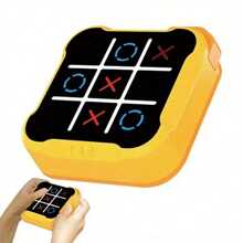 Electronic Tic-Tac-Toe Game Educational Chessboard Chess Board Board Games Chess Board Game Chess Set Portable-Batteries Not Included.