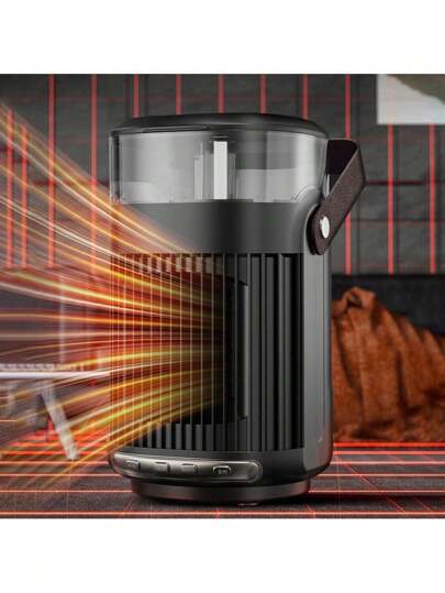 Calentador portátil de sacudida de cabeza en dos en y Humidificador interior calentador de Sala de alta potencia del ventilador doméstico