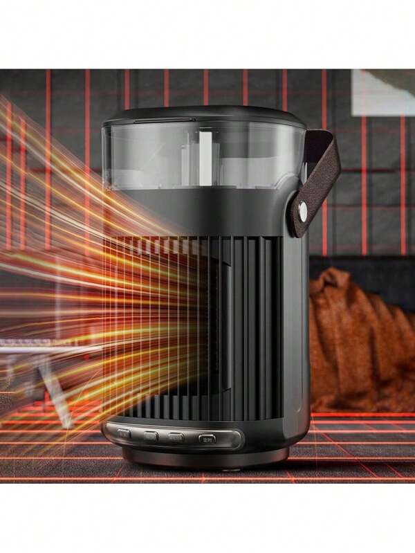 Calentador portátil de sacudida de cabeza en dos en y Humidificador interior calentador de Sala de alta potencia del ventilador doméstico