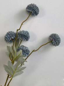 1 Pc Artificial Flower Stem, Brown Plastic Fake Flower, Home Decor
