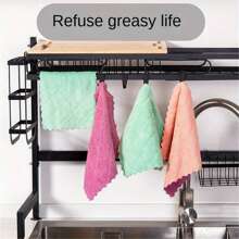 20pcs Kitchen Towels & Dish Cloths Set - Perfect For Dishes Washing And Daily Cooking - Suitable For Restaurant Use, 25*15cm