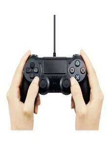 Control Mando Play4 Joystick Alambrico Control Ps4 Negro - Negro - Ver 3