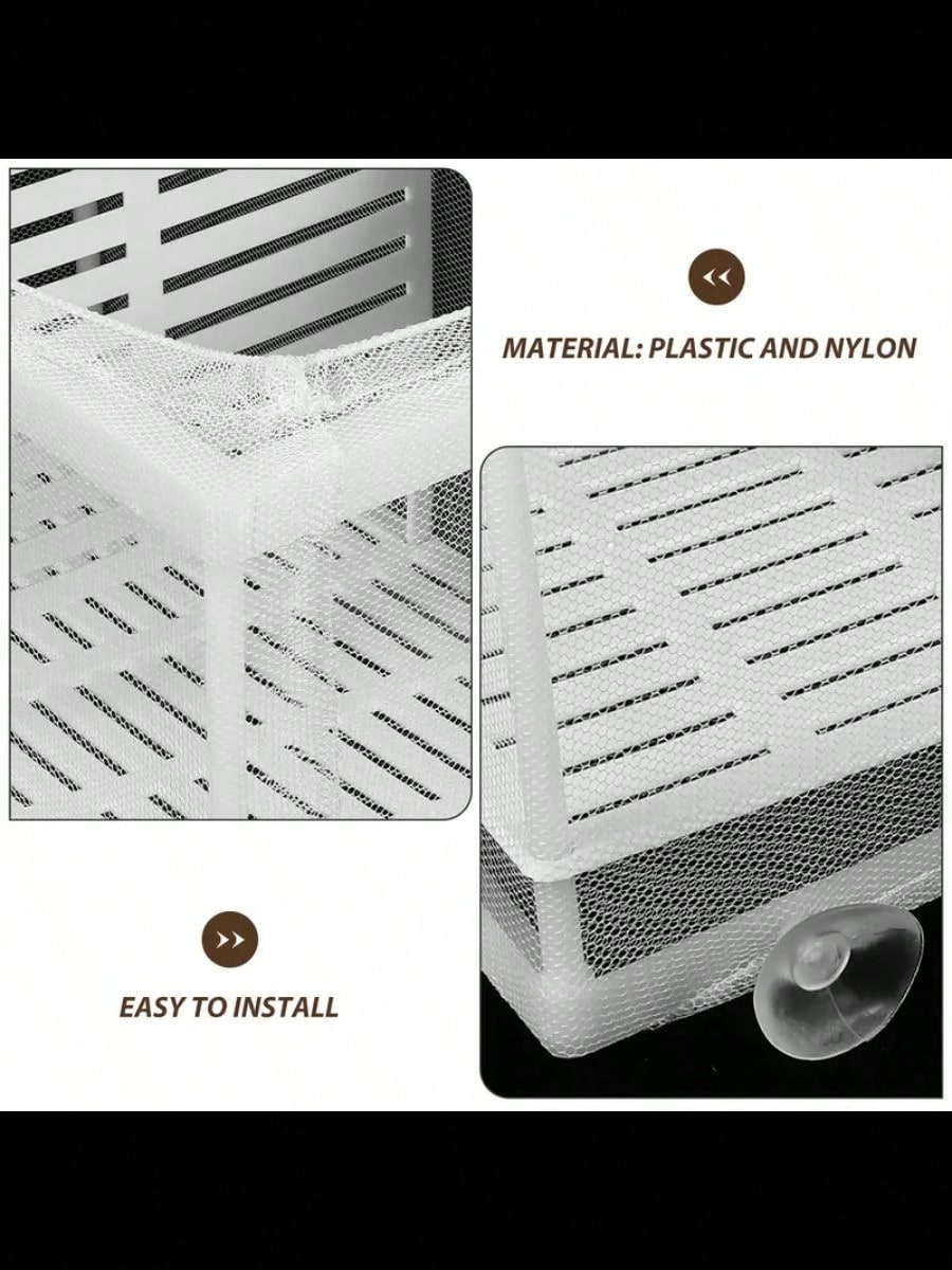 6 PZ PARETI Divisorie Per Acquari Parete Divisoria Piastra Filtrante Acquario EUR 16,91