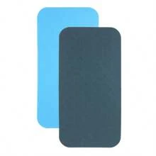 2Pcs Almohadilla de Rodilla para Yoga Cojín Suave TPE Soporte Protector para Codo Pierna Brazo Equilibrio Ejercicio Fitness Entrenamiento Tapete de Yoga - Azul - Ver 2