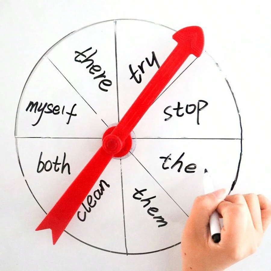 Large 12-Inch Suction Cup Whiteboard Pointer - An Ideal Choice For Educational Environment And Selection Games - Red - View 1