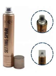 Laca Spray Fijador Cabello 8+ De Rocco Extra Fuerte 450ml - Multicolor - Ver 6