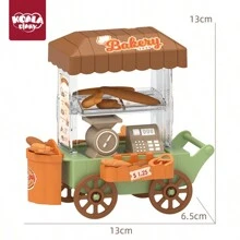 Set di giocattoli per bambini, furgoncino in miniatura, set di giochi da cucina finti, adatti per bambini dai 3 ai 12 anni