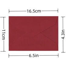 5pcs Vintage Style Linen Envelopes - Chinese Style Cards, Invitations, Postcards, Wax Seal Compatible, 250g Premium Quality Back To School - White - View 4
