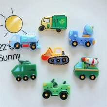 10pcs Mini Vehicle Resin Decor, DIY Craft Material For Phone Cases, Shoes, Brooches, Jewelry Making, Stationery Boxes, Hair Accessories, Fashionable Non-Metal Jewelry Supplies - Multicolor - View 11