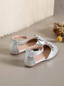 1 Pair Beautiful Girls Flat Spring Summer Outdoor Casual Shoes - Silver - View 5