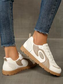 2025 New Women Casual Flat Sneakers, Versatile Fashionable Comfortable Lightweight Sport Loafers