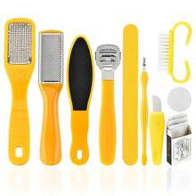 Multifunctional Professional Pedicure Tool Kit - Includes Callus Remover And Foot File For Men And Women, Personal And Salon Foot Care Tools To Make Feet Soft And Smooth - 10 In 1 Set - View 12