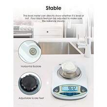 Lab Digital Scales 0.01g Precision Analytical Electronic Balance Jewelry Scales Weighing Scale Calibrated 2000g - 0.01g-2000g,0.01g - View 8