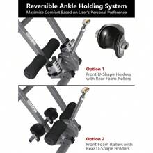 Innova Inversion Table With Adjustable Headrest, Reversible Ankle Holders, And 300 Lb Weight Capacity - Standard - View 5