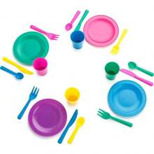 26pcs/20pcs Kids Kitchen Toys Set, Cooking Pretend Play Dishes Toy For Boys And Girls, Gift (Some Colors Random)