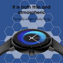 Smartwatch Maxwear GTR10 Pantalla de 1,43 pulgadas Llamada Bluetooth impermeable frecuencia cardíaca para detectar el modo de movimiento - negro - Ver 5