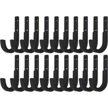 Horizontal Metal Gun Rack And Shotgun Hooks Rifle Hangers Store Rifle Shotgun And Bow, Wall Mount Storage - Black 10 Pairs - View 7
