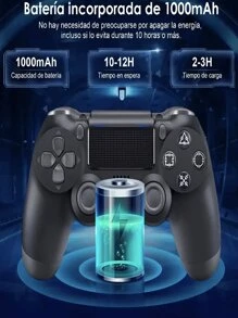 Control Mando Play4 Joystick Alambrico Control Ps4 Negro - Negro - Ver 5