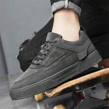 New Fashionable Flat Casual Sneakers, Daily Work Shoes, Comfortable Shoes, Anti-Slip Durable Men Shoes