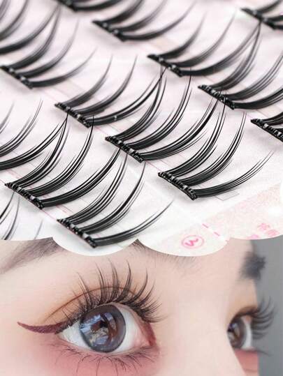 36 Clusters,C Lash Curl,No Glue And No Removal,No Need For Glue,False Eyelashes,Thick Eyelashes,New Styles Eyelashes Lash Clusters,Eyelash Clusters,Individual Eyelashes,Lashes,Fake Lashes