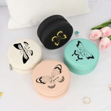 1 caixa de armazenamento de joias femininas com nome personalizado, organizador de joias personalizado e moderno, presente perfeito para mãe, namorada, aniversário.