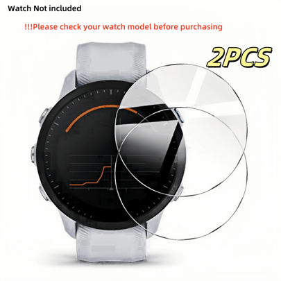 [4 Packs/2 Packs] Tempered Glass Screen Protector For Garmin Instinct Series/ Garmin Approach Series/ Garmin Enduro Series/Garmin Forercenner Series/G