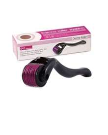 Derma Roller Microneedle Hair Growth Baldness - Black - View 1