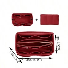 1pc Large Capacity Cosmetic Bag, Women Portable Travel Toiletry Organizer, Skincare Storage Pouch, Phone Bag, Home Organizing Liner