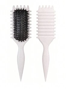 Hair brushes-EU+UK 2025新款卷发造型梳 - 男女通用防毛躁顺滑卷发梳，不拉扯头发，轻松打造完美卷发和波浪。适用于理发店、美容院、返校季、旅行度假等场合。女士美发配件，包括梳子、直发梳、木梳、卷发梳等。美发造型工具，适用于发型设计、美发、梳子、梳子套装、卷发梳、直发梳、女士梳子、美发配件、理发店等。 - 彩色 - 查看 11