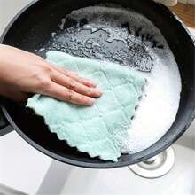 20pcs Kitchen Towels & Dish Cloths Set - Perfect For Dishes Washing And Daily Cooking - Suitable For Restaurant Use, 25*15cm