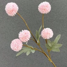1 Pc Artificial Flower Stem, Brown Plastic Fake Flower, Home Decor