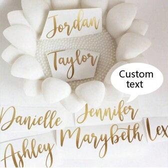 Custom Name Stickers, Water Bottle Stickers, Laptop Stickers, Roller Stickers, Name Stickers, Name Vinyl Stickers, Bridesmaids Proposal, Wedding Preferences, Tags, Bridesmaids Proposal Boxes, Bridesmaids Proposal Books, Bridal Party Gift Tags, Wedding, Valentine's Day, Valentine's Day Decor Gifts Birthday Graduation