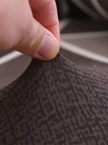 4/6/8pcs Geometric Print Lounge Chair Covers, All Season Universal Patio Recliner Cover, Washable For Office, Living Room, Home Decor